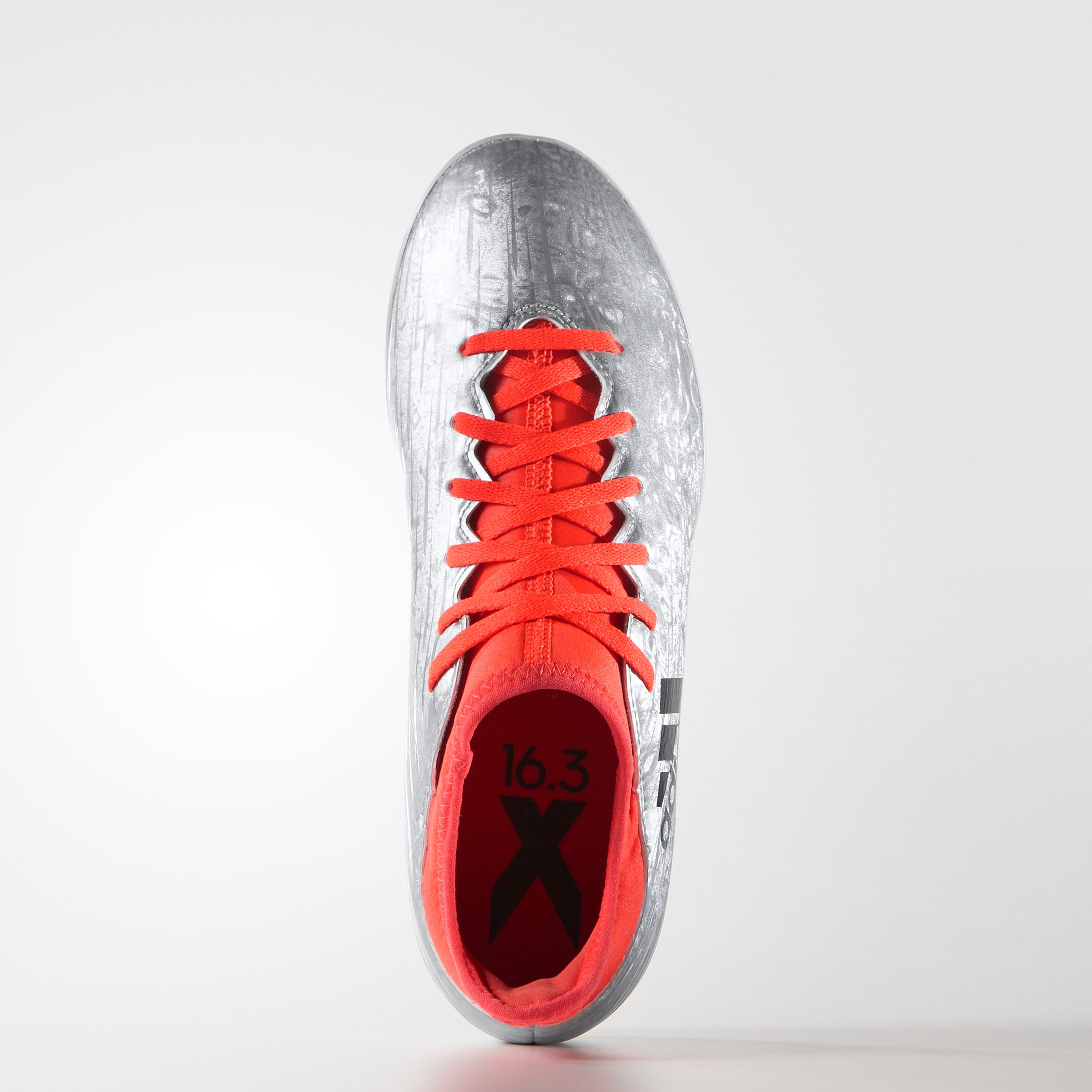 adidas X 16.3 TF Turf Youth Soccer Cleats - Silver Metallic/Black/Solar Red - Best Buy Soccer